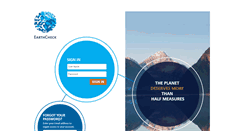 Desktop Screenshot of my.earthcheck.org